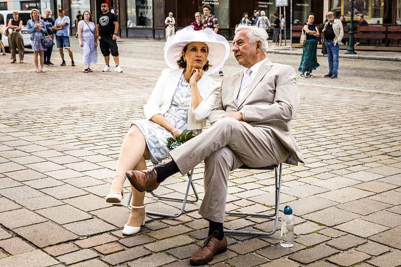 V Plzni natáčí hvězdná sestava novou komedii