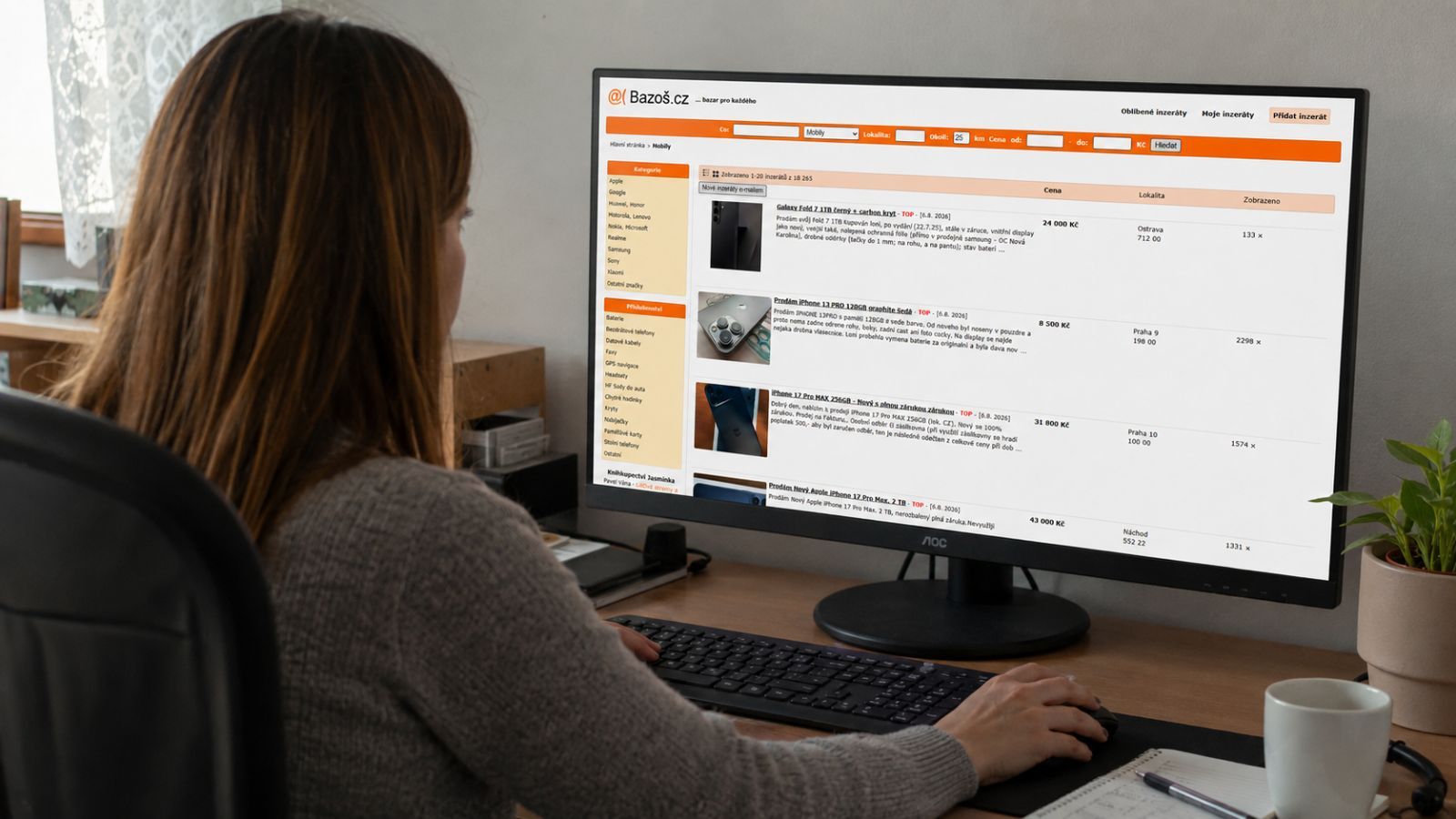 Žena z Plzeňska nabízela elektroniku, kterou neposílala. Podvedla nejméně 25 lidí