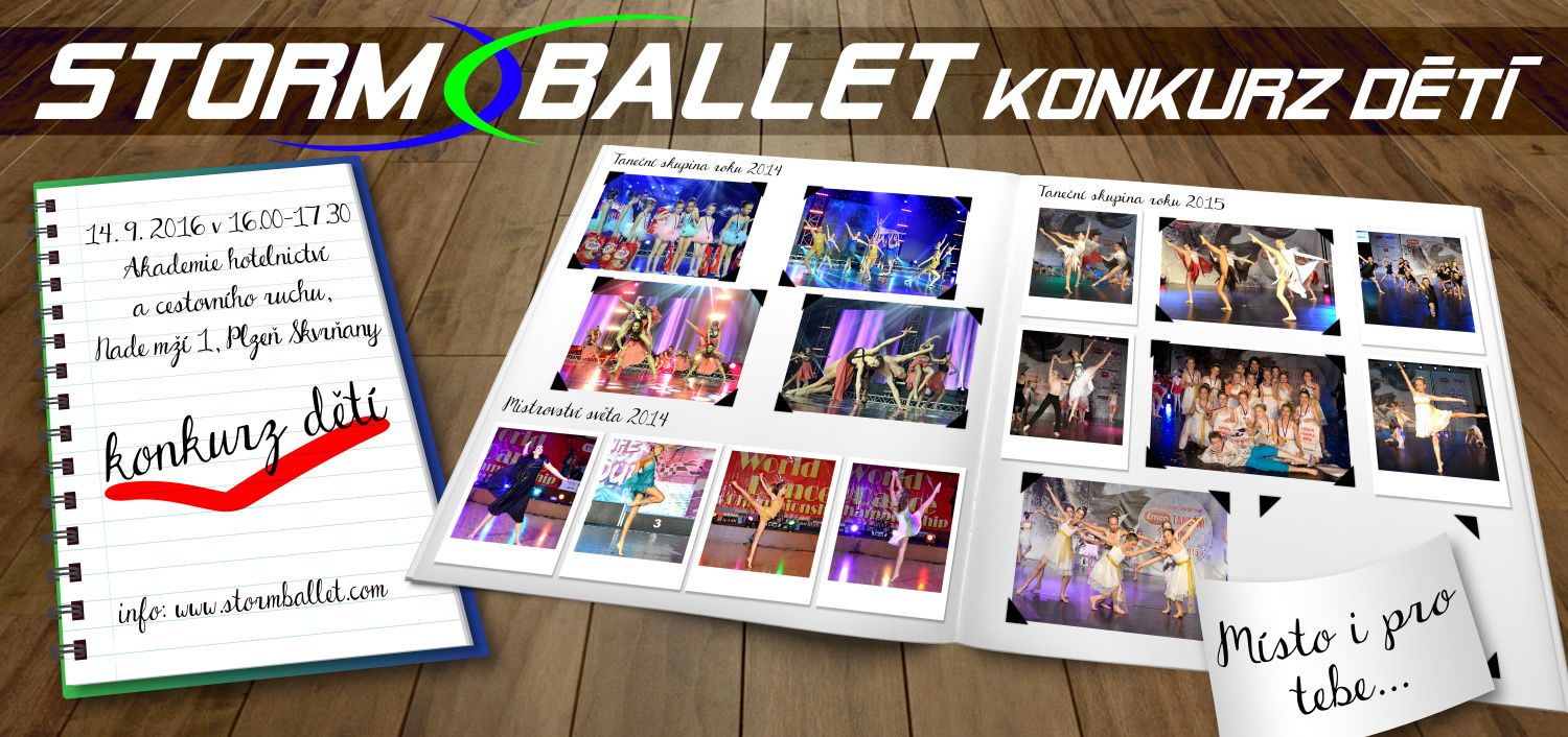 obrázek: KONKURZ dětí do STORM BALLET
