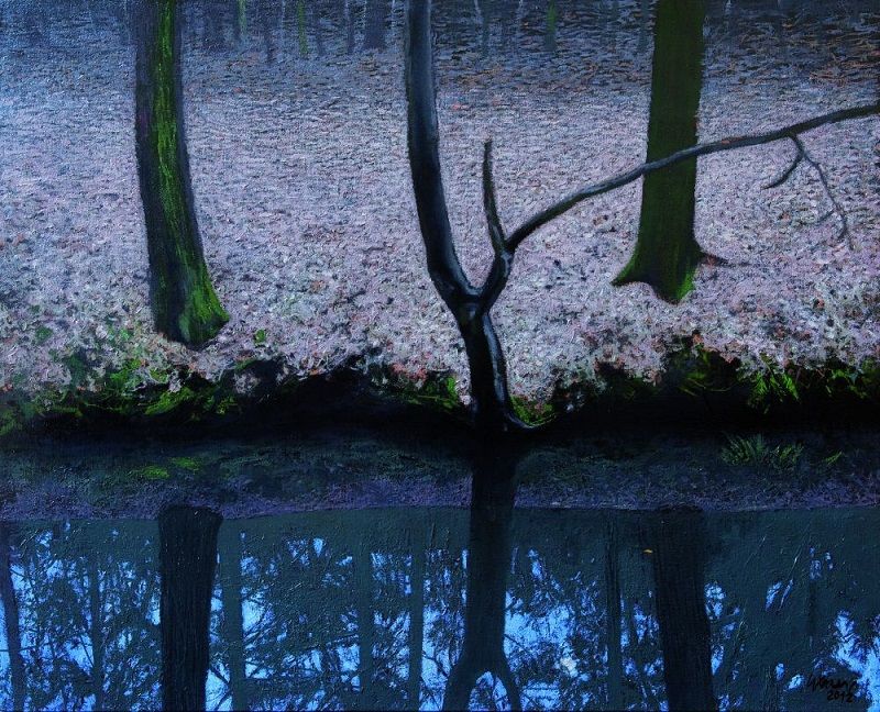 obrázek: Česká krajinomalba ze sbírky Kooperativy