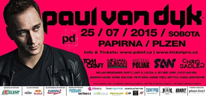 obrázek: PILSEN DANCE MUSIC FESTIVAL with PAUL VAN DYK (DE)