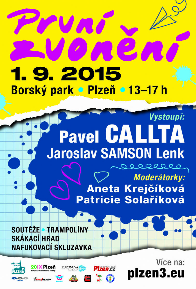 obrázek: První zvonění v Borském parku