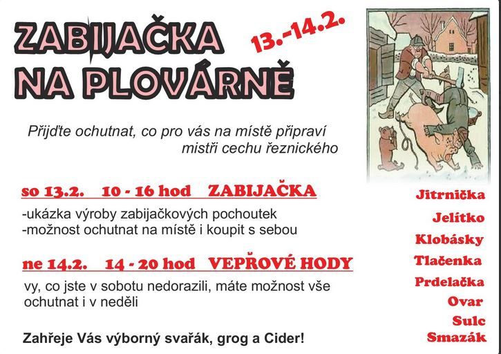 Zabijačka na Plovárně v Hradišti