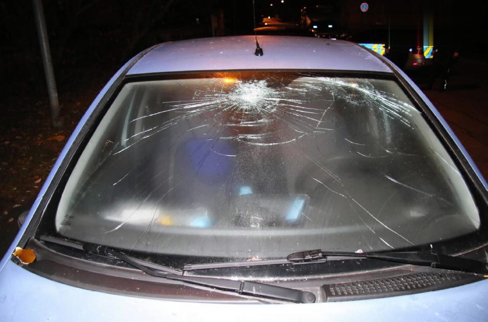 Na jedoucí auto u Pasečnice spadl strom