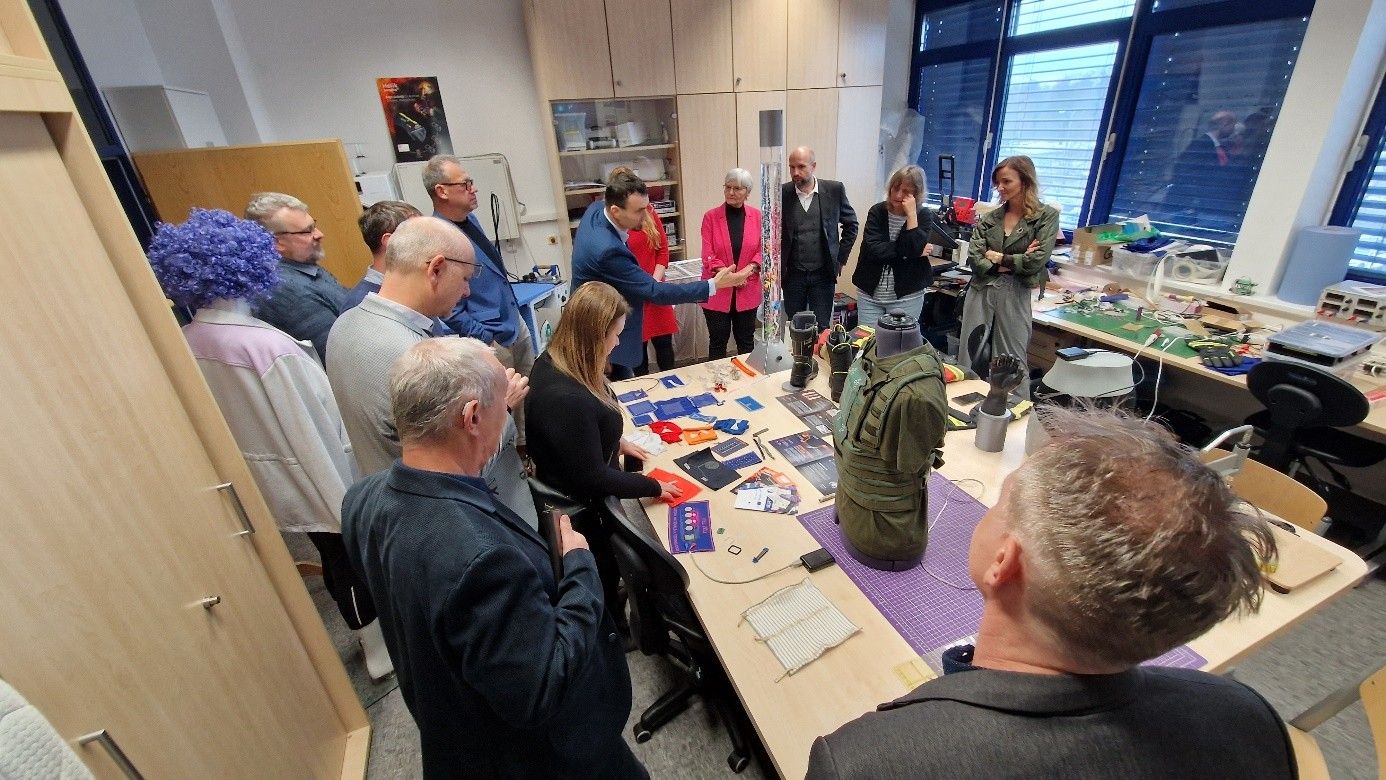 Chytré textilie ze ZČU míří do praxe