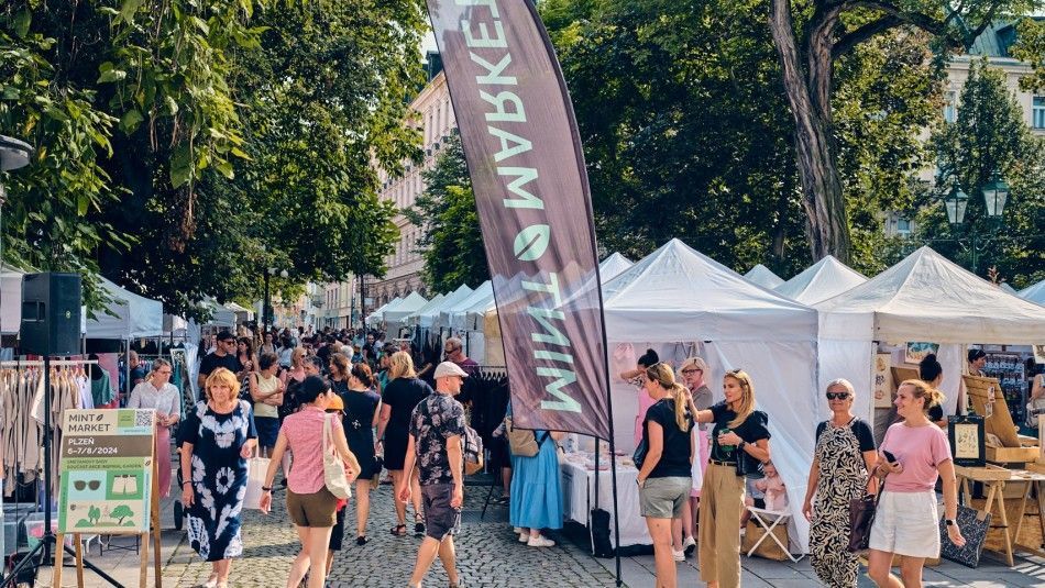 Dnes poslední den MINT Market v Smetanových sadech. Autorská móda a festival