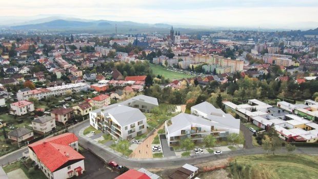 Na Větrovně v Klatovech vyroste nová čtvrť. Město už vybralo vítězné návrhy