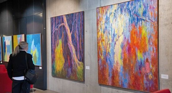 Nová scéna DJKT zve do krajiny Václava Maliny. Výstava ukazuje jeho současnou tvorbu