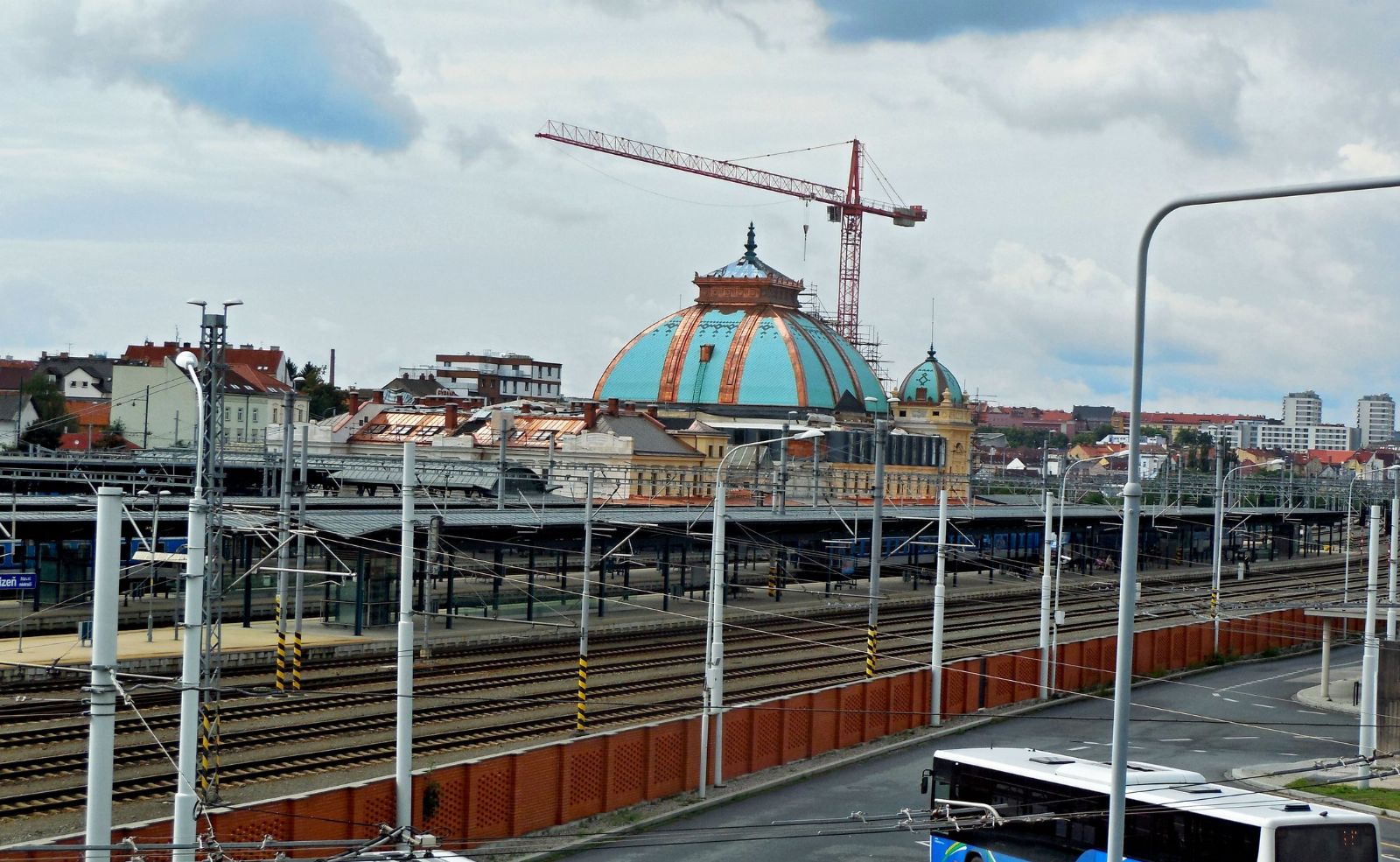 Plzeň investuje 26 milionů do nového dopravního uzlu u nádraží