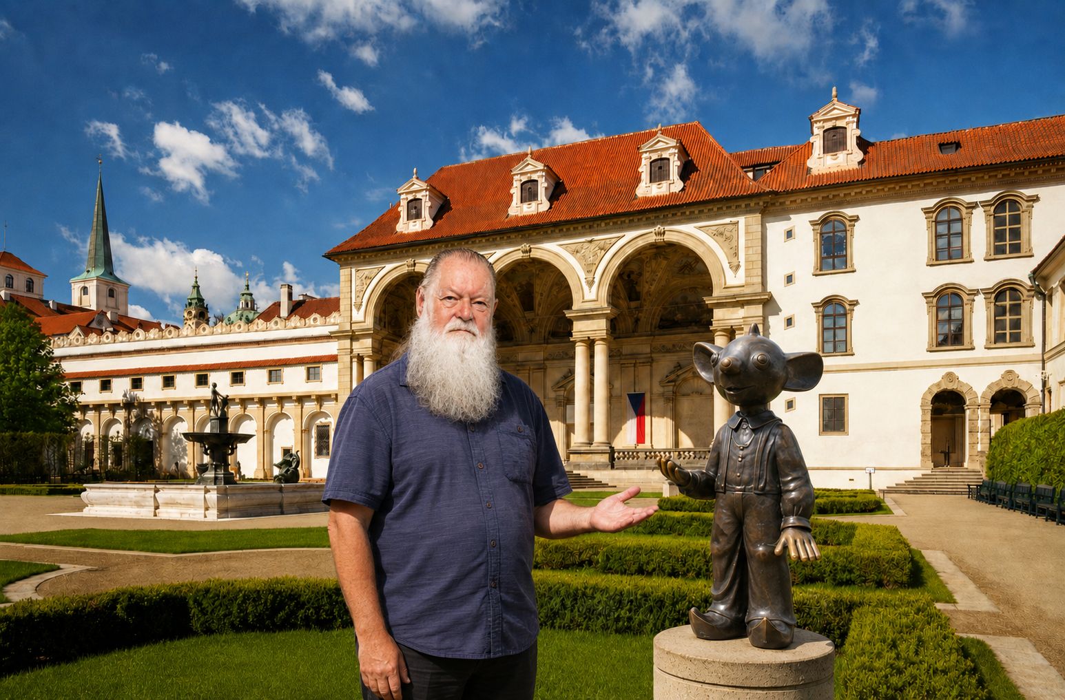 Plzeňský senátor zve na Den Plzně v Senátu. Hlavní hvězdou bude stoletý Hurvínek
