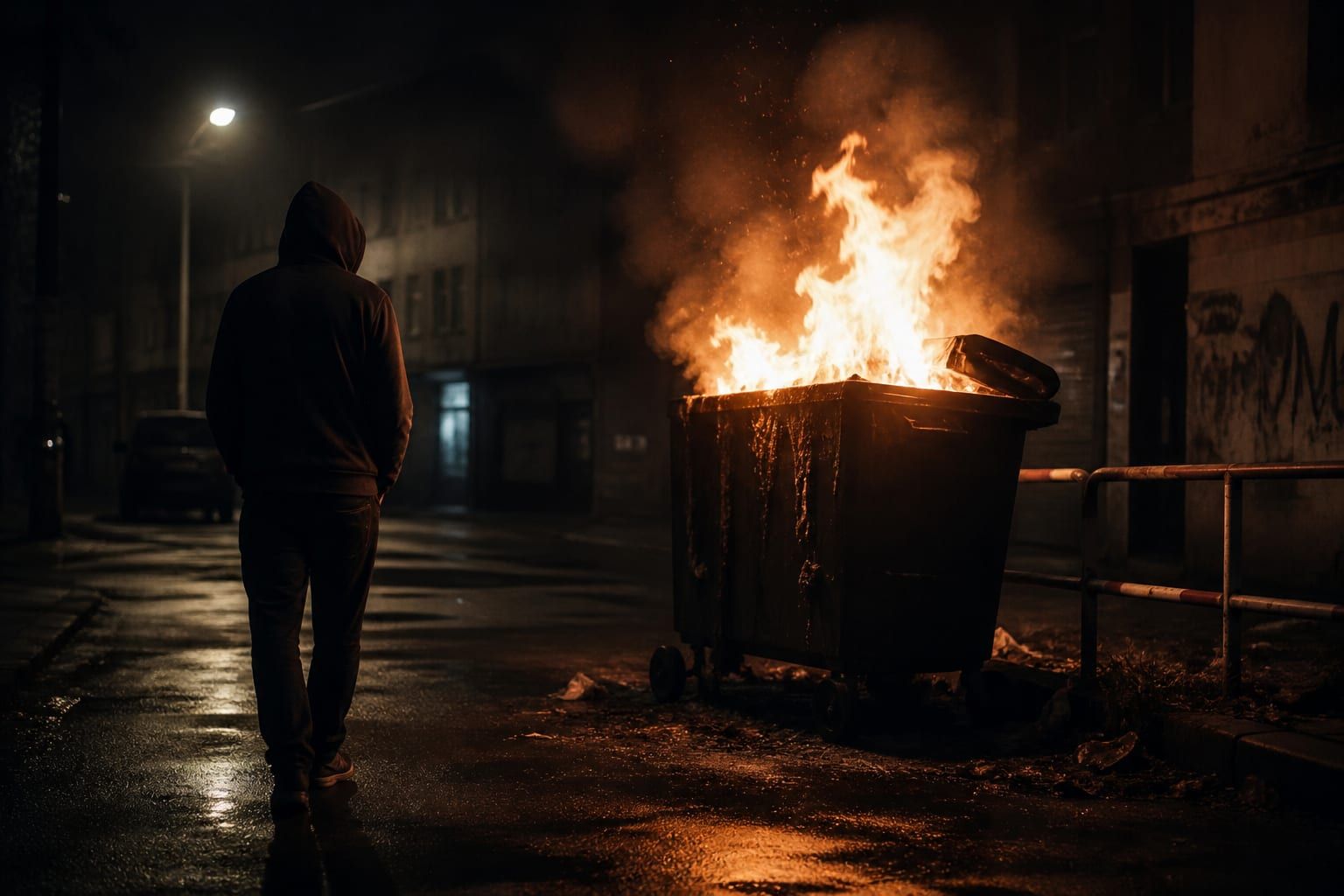 Plzeňský žhář zapaloval matrace, kontejnery i koše. Skončil ve vazbě