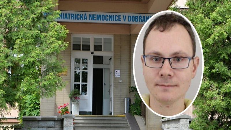 Policie pátrá po pacientovi z Dobřan, muž je na útěku z ochranného léčení