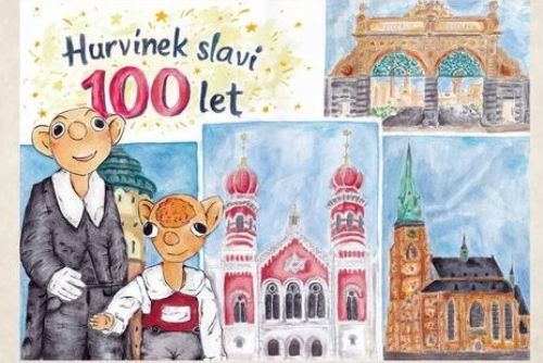 obrázek:Hurvínek inspiroval děti z 26 plzeňských škol. Nejlepší výtvarné práce vybrala veřejnost