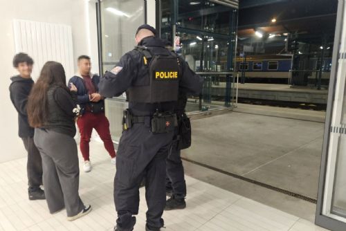 obrázek:Noční razie v centru Plzně. Policisté zkontrolovali 277 lidí, tři řidiči byli pod vlivem