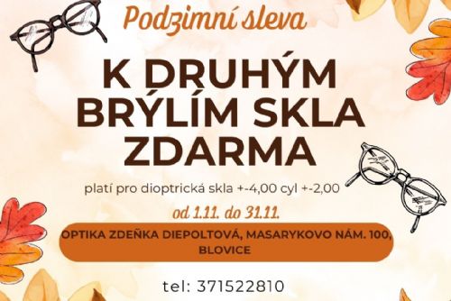 obrázek:AKCE k druhým brýlím skla ZDARMA 