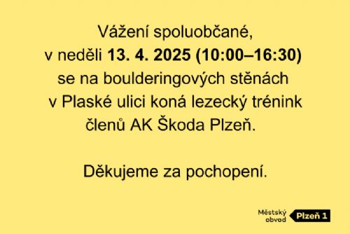 Foto: Atleti budou trénovat na boleveckých boulderingových stěnách
