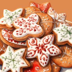 Mé oblíbené cukroví. Je tady další výtvarná soutěž