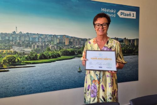 obrázek:Plzeň 1 získala stříbrné ocenění „Vzdělané město“