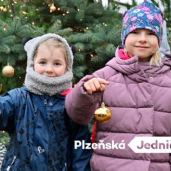 Poslední letošní zpravodaj rozzářil snímek dětí zdobících stromeček