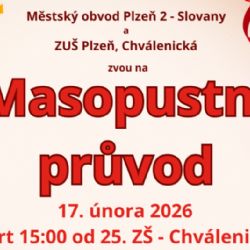 Masopustní průvod na podporu projektu Díky dětem