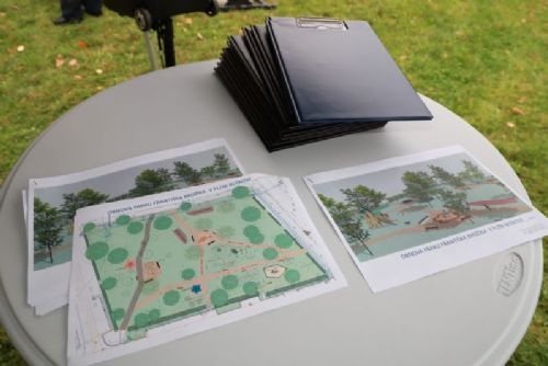 obrázek:Občané pomáhají formovat podobu parku Františka Brožíka