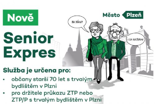 obrázek:Plzeňský Senior Expres nabídne víc vozů a jízdu za 50 korun