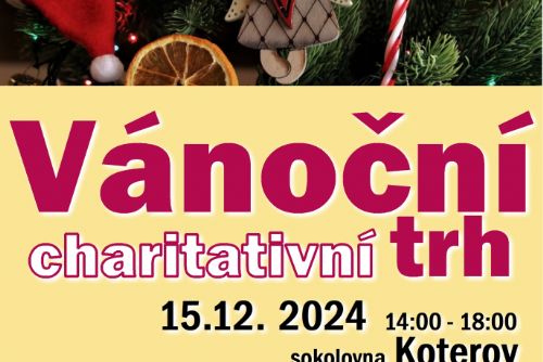 Foto: V Koterově se uskuteční tradiční Vánoční charitativní trh