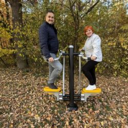 Na Nové Hospodě přibyly cvičící prvky nejen pro seniory