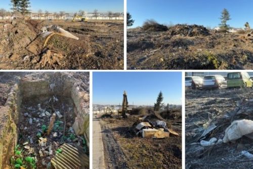 Foto: Nepořádek z několikahektarového pozemku konečně zmizel