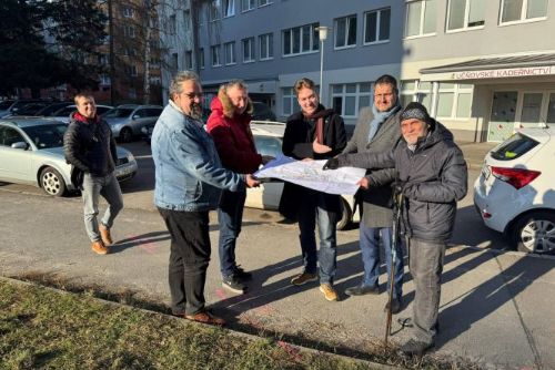 obrázek:Nová parkovací místa vzniknou v předních Skvrňanech