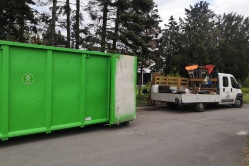 obrázek:Obyvatelé Skvrňan mohou opět využít velkoobjemové kontejnery