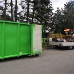 Obyvatelé Skvrňan mohou opět využít velkoobjemové kontejnery