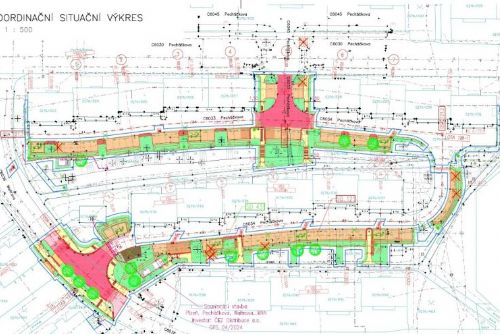 obrázek:Pecháčkova ulice nabídne více parkovacích míst i bezpečnější provoz