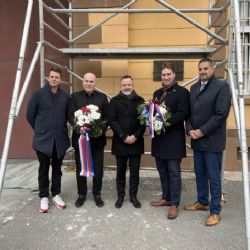 Vedení obvodu uctilo památku Václava Havla