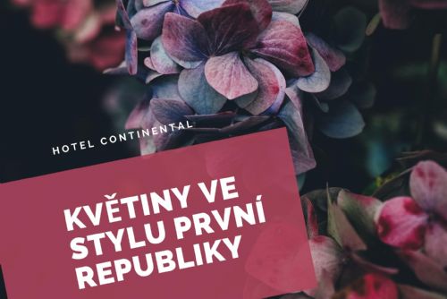 Foto: Podzimní vazba květin v prvorepublikovém stylu: Přijďte na workshop do hotelu Continental 