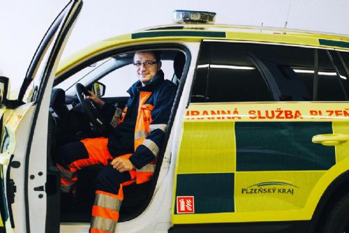 Foto: Největší odměnou je pro plzeňského záchranáře MUDr. Robina Šína poděkování od pacientů