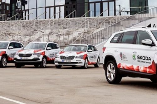 Foto: ŠKODA jede na Mistrovství světa IIHF v ledním hokeji do Dánska