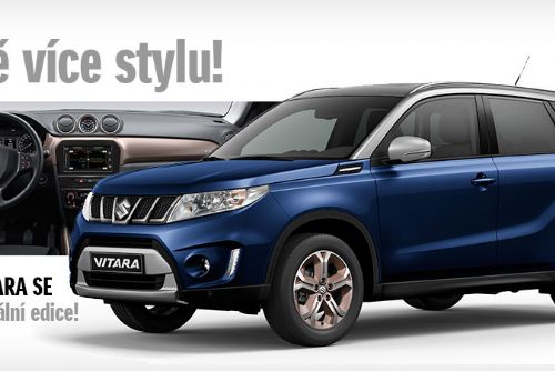 Foto: Ještě více stylu Suzuki VITARA SE - speciální edice!