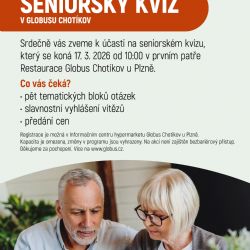 Pozvánka na Seniorský kvíz do Globusu Chotíkov