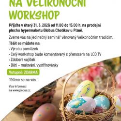 Velikonoční workshop v Globusu Chotíkov