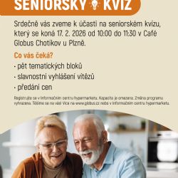 Pozvánka na Seniorský kvíz do Globusu Chotíkov