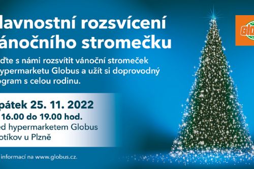 Foto: SLAVNOSTNÍ ROZSVÍCENÍ VÁNOČNÍHO STROMEČKU V GLOBUSU 