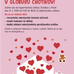 Valentýnská zábava v Globusu Chotíkov