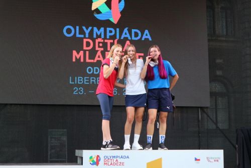 Foto: Bikerka Simona Spěšná vyhrála Olympiádu dětí a mládeže