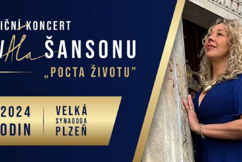 Foto: ChvÁla šansonu v synagoze pomůže projektu Život v kufříku