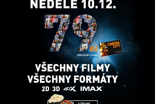 Foto: Cinema City zve na Levnou neděli