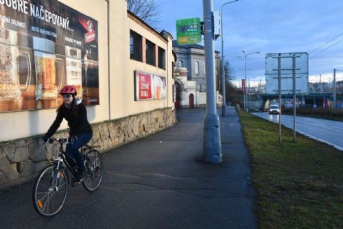 Foto: Dva sčítače nově počítají projíždějící cyklisty v Plzni