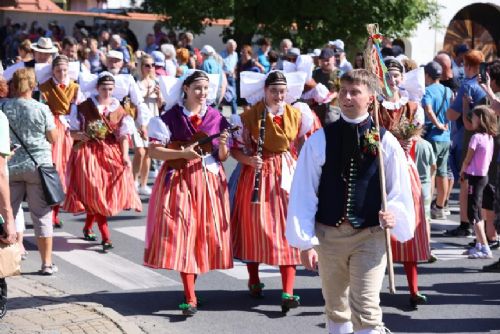 Foto: Dýšina ožila oslavou Dožínek Plzeňského kraje