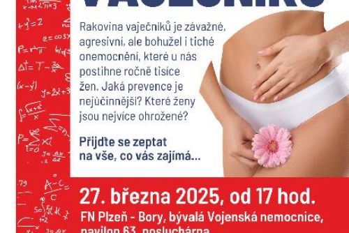 Foto: FN Plzeň zve veřejnost na seminář o rakovině vaječníků