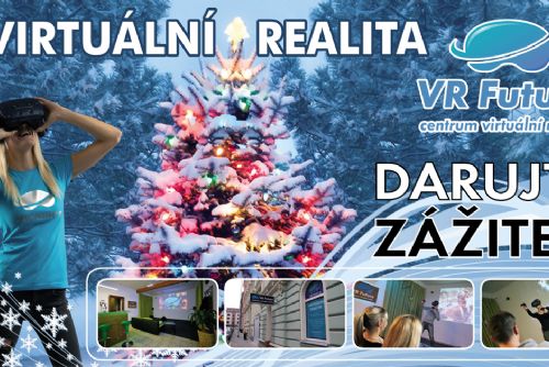 Foto: Hledáte vhodnou inspiraci na dárek k Vánocům? Udělejte radost dárkovým poukazem do světa virtuální reality v Plzni! 